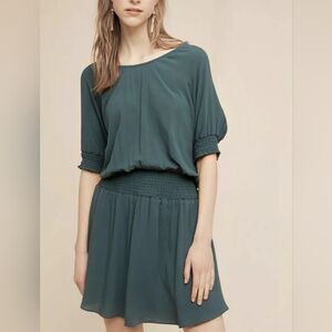 Floreat Anthropologie Dress Greenish Blue {Size 8}